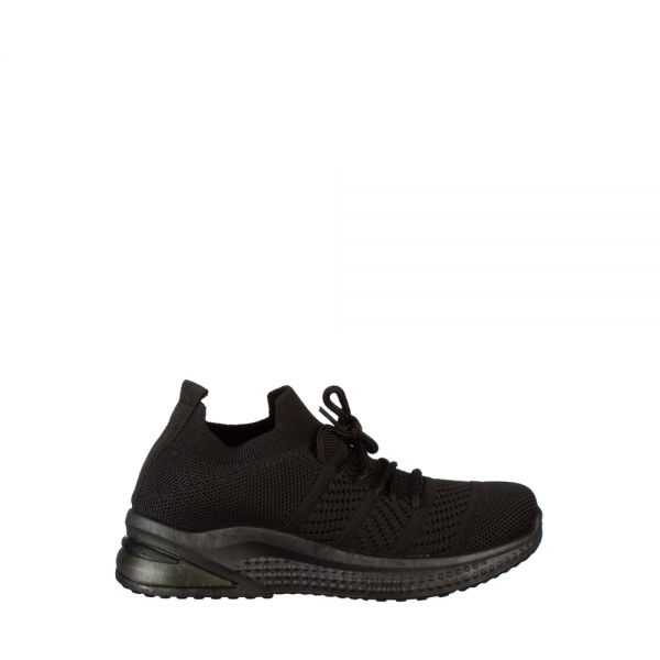 Детски спортни обувки черни от текстилен материал  Kimmy, 2 - Kalapod.bg